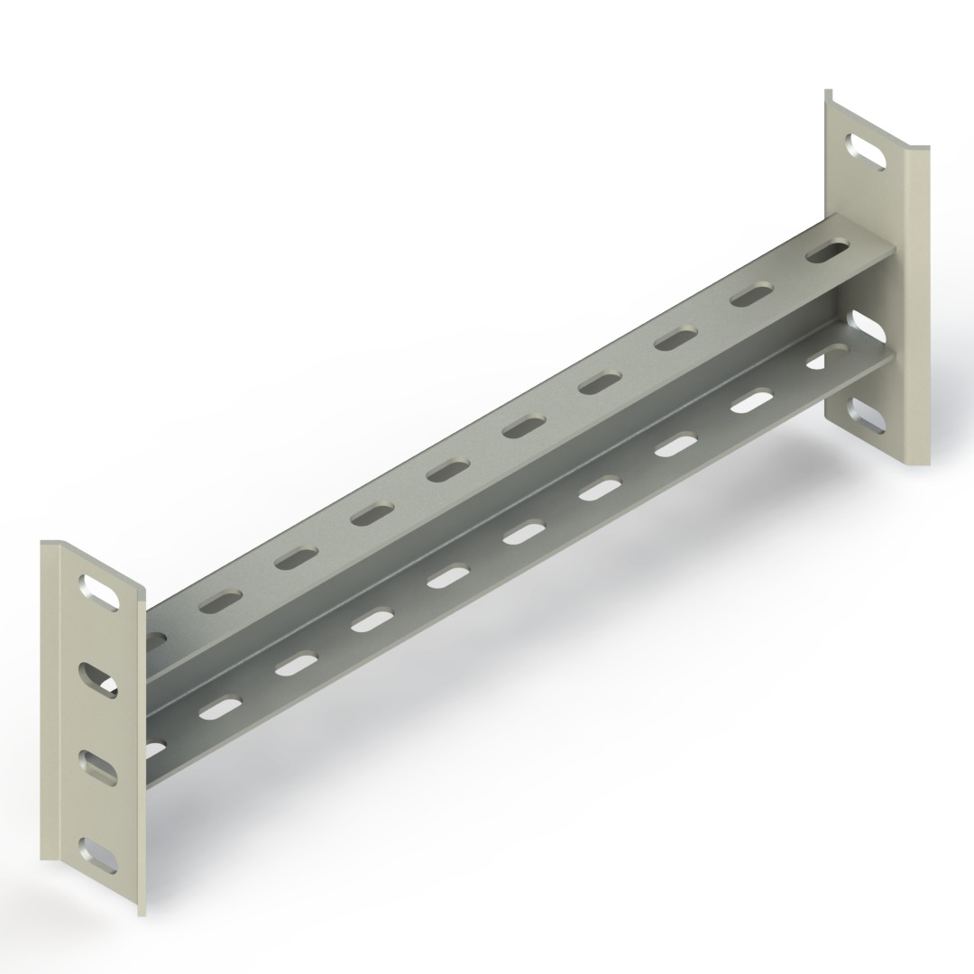 UPK Profil Montaj Braketi, L:500mm, T:3mm ( Sıcak Daldırma )
