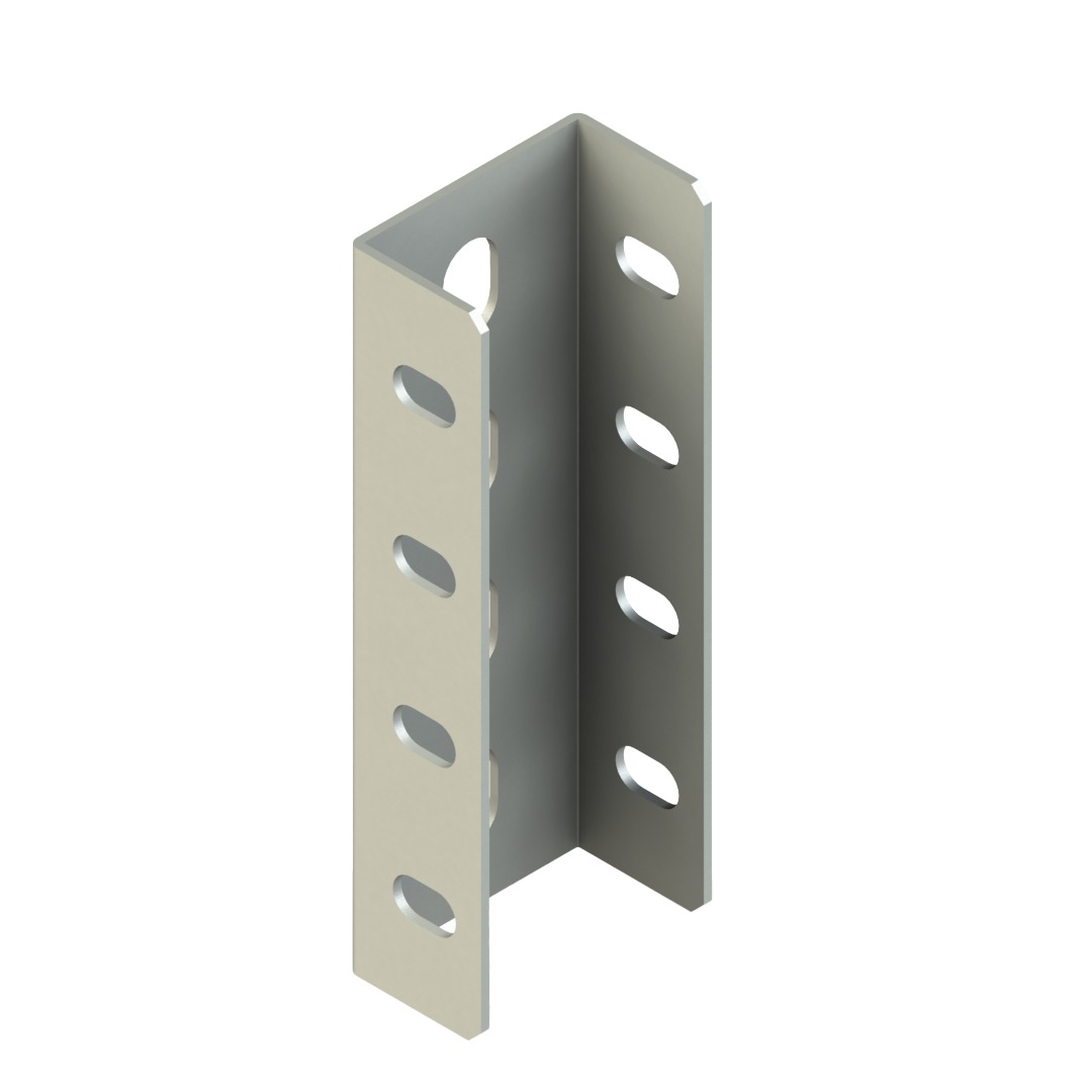 U Profil Birleştirme Elemanı, L: 110mm, T:2mm ( Pregalvaniz )