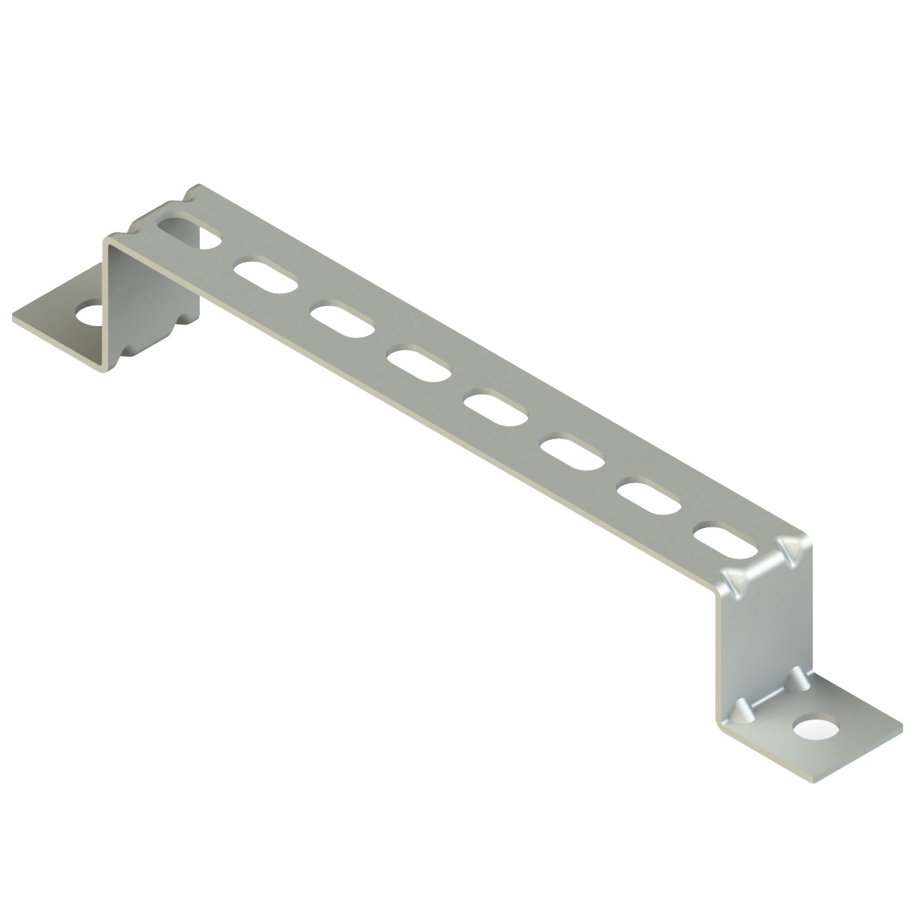 Yere ve Duvara Tespit Elemanı L:100mm, T:3mm ( Elektro Galvaniz )