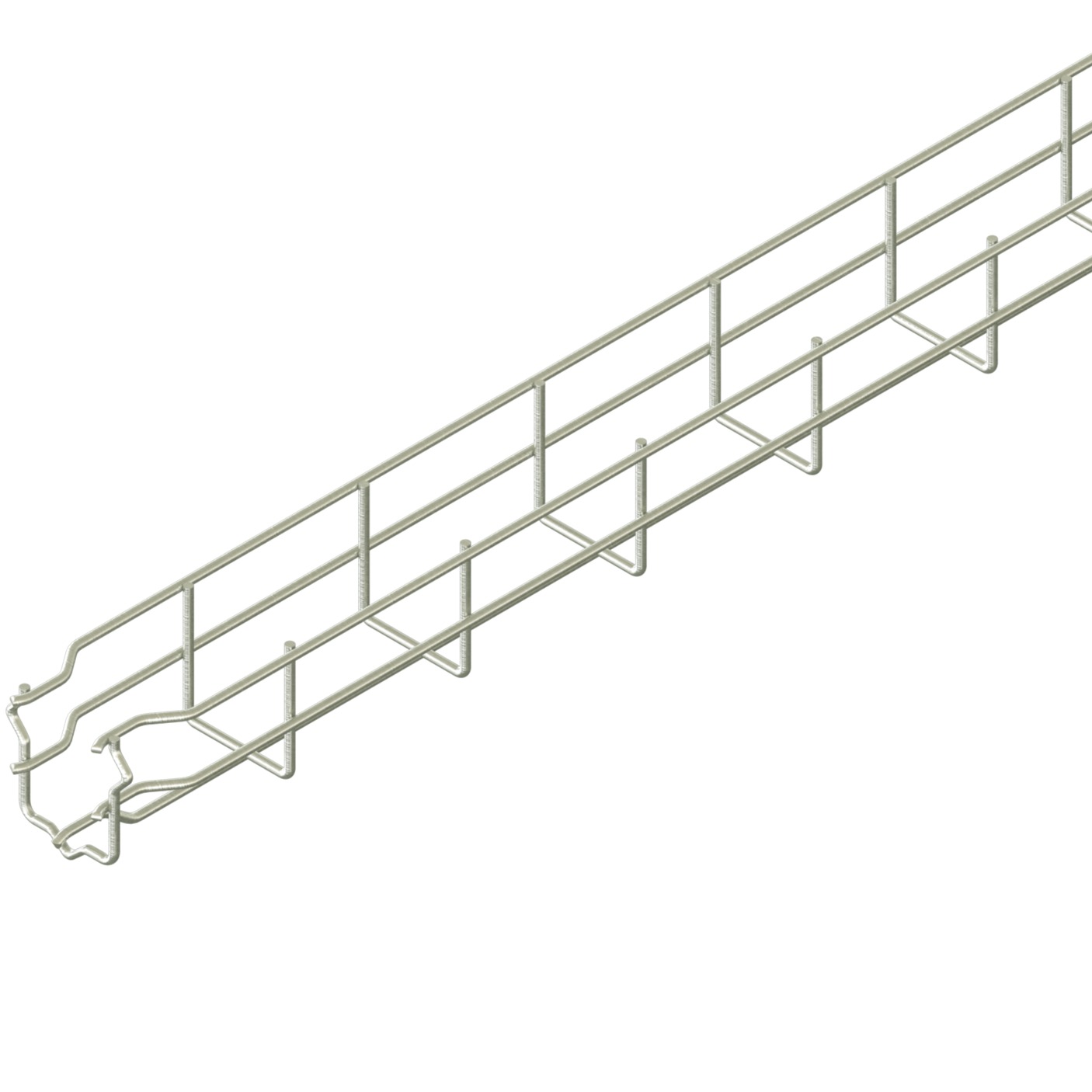 Hızlı Bağlantılı Tel Kanal W50mm H60mm T4mm L:3000 Elektro Galvaniz