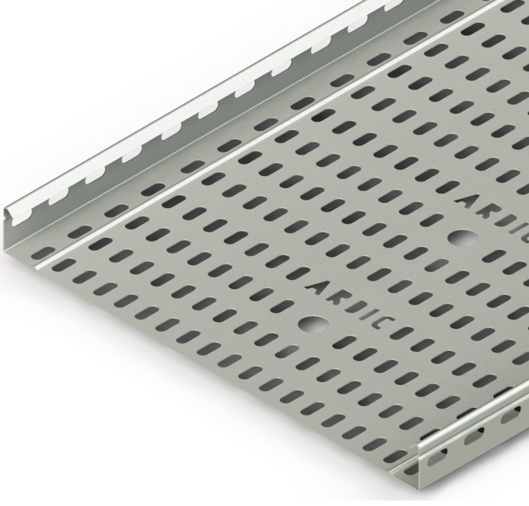 Ağır Hizmet Kablo Tavası W400mm H40mm T1,2mm L:3000 Sıcak Daldırma