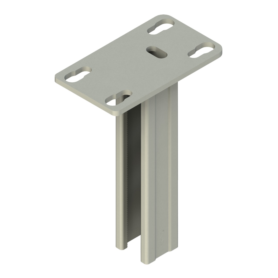 C Tipi Askı Destek Elemanı 41x41mm, L:2500mm, T:2mm ( Sıcak Daldırma )