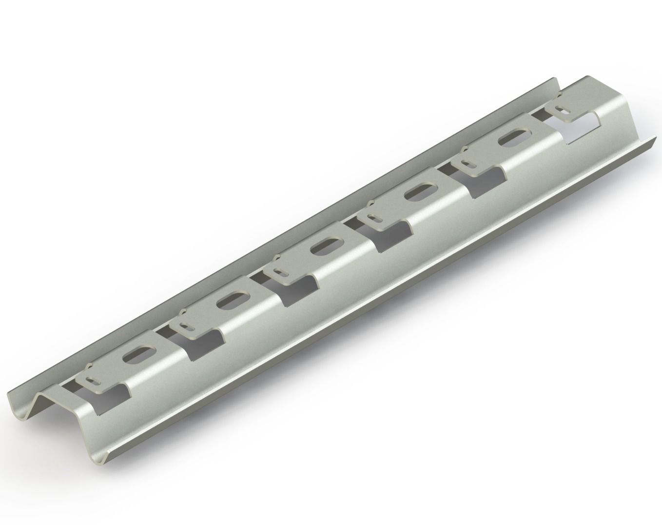 Omega Tipi Tel Kanal Taşıyıcı T:1,2mm L:350mm ( Sıcak Daldırma )