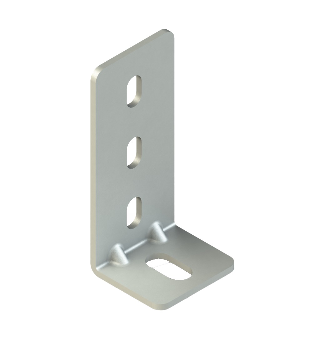 L Tipi Kanal Askı Taşıyıcı H:100mm, T:3mm ( Pregalvaniz )