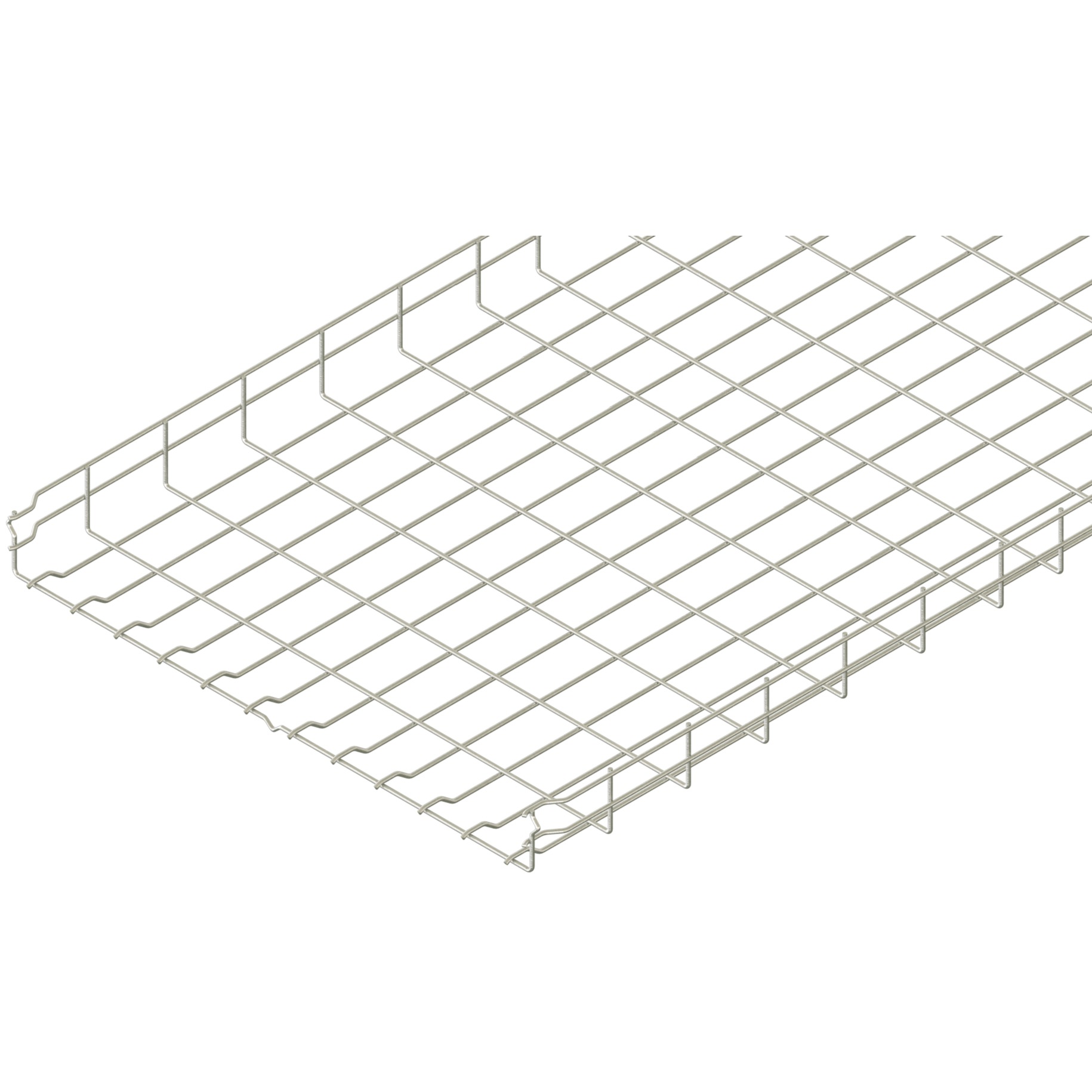 Hızlı Bağlantılı Tel Kanal W600mm H80mm T5mm L:3000 Elektro Galvaniz
