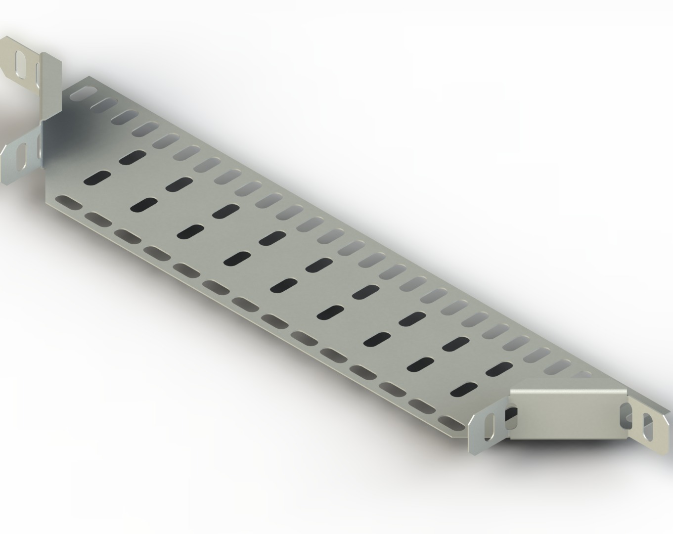 Parçalı T Dönüş W400mm H40mm T1,0mm Sıcak Daldırma