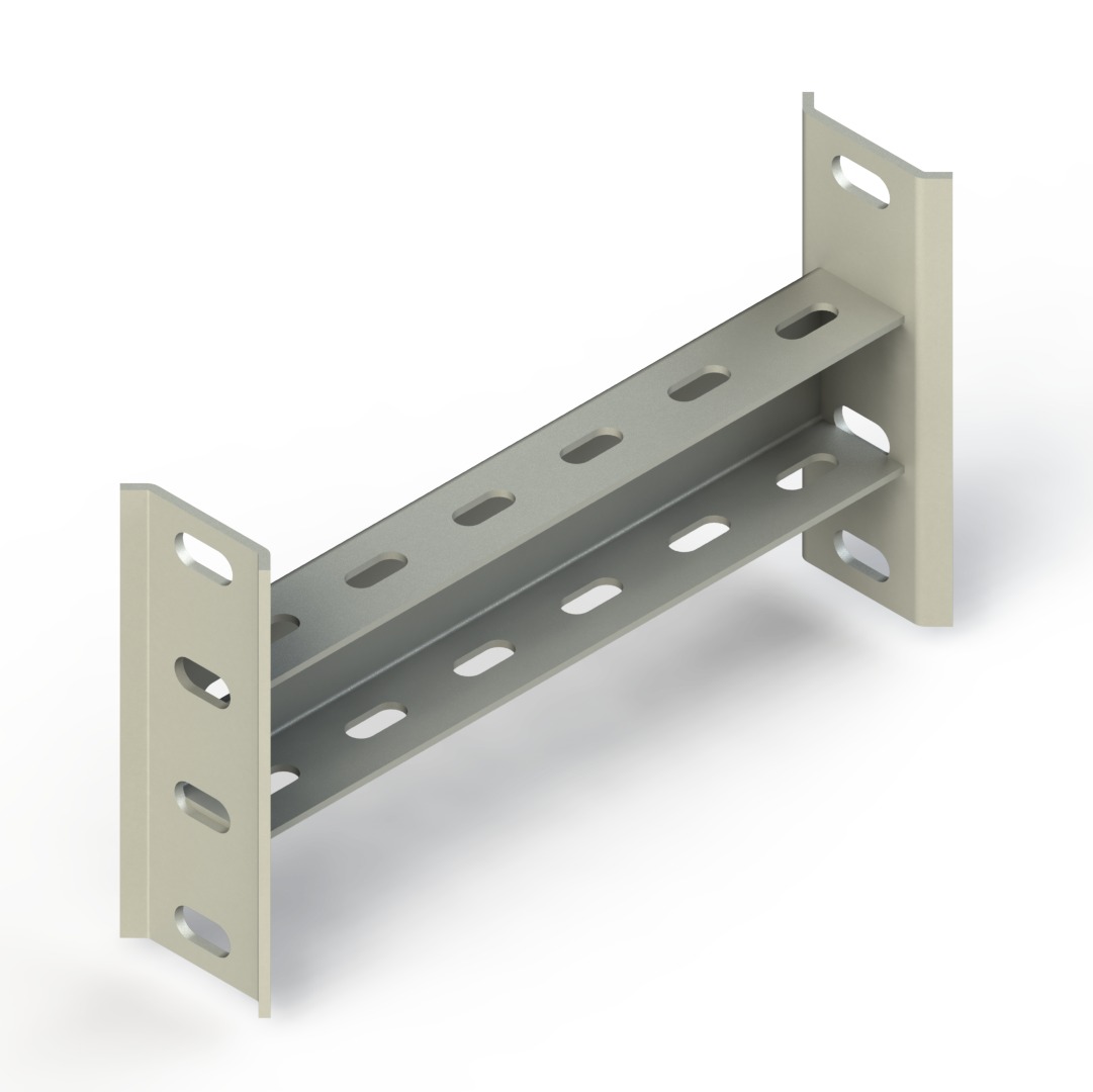 UPK Profil Montaj Braketi, L:300mm, T:3mm ( Sıcak Daldırma )