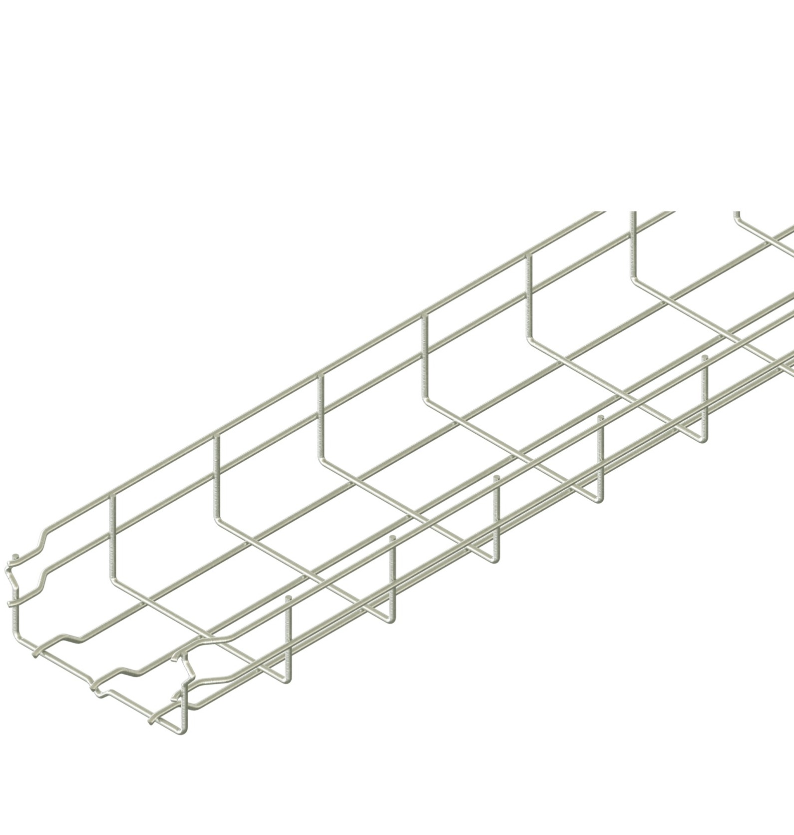 Hızlı Bağlantılı Tel Kanal W150mm H60mm T4mm L:3000 Sıcak Daldırma