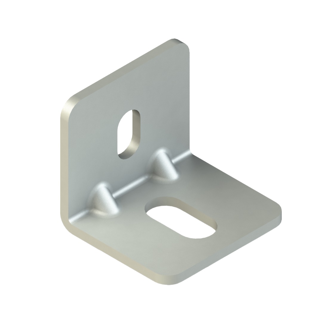 L Tipi Kanal Askı Taşıyıcı H:40mm, T:3mm ( Pregalvaniz )