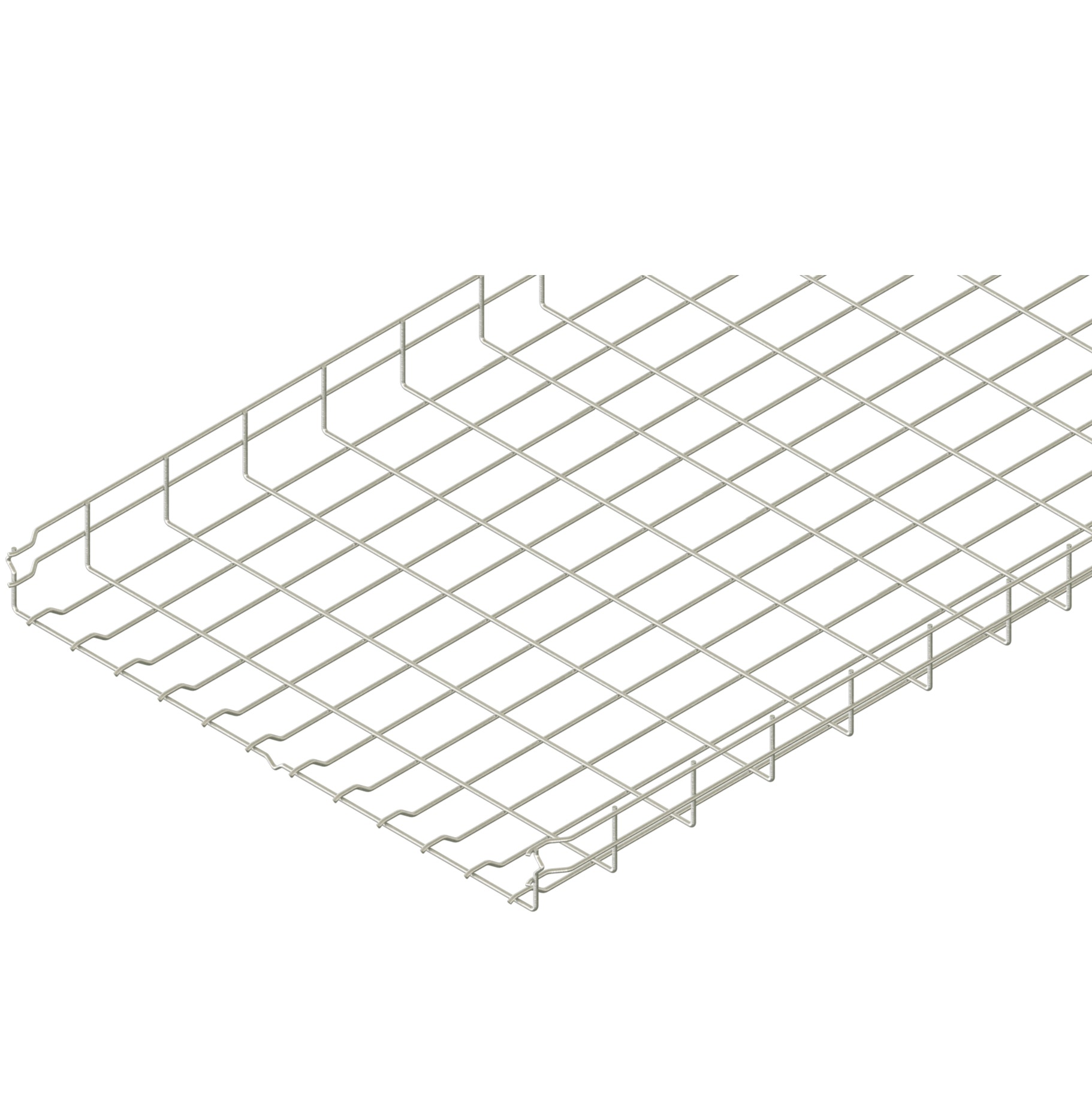 Hızlı Bağlantılı Tel Kanal W600mm H60mm T4mm L:3000 Elektro Galvaniz