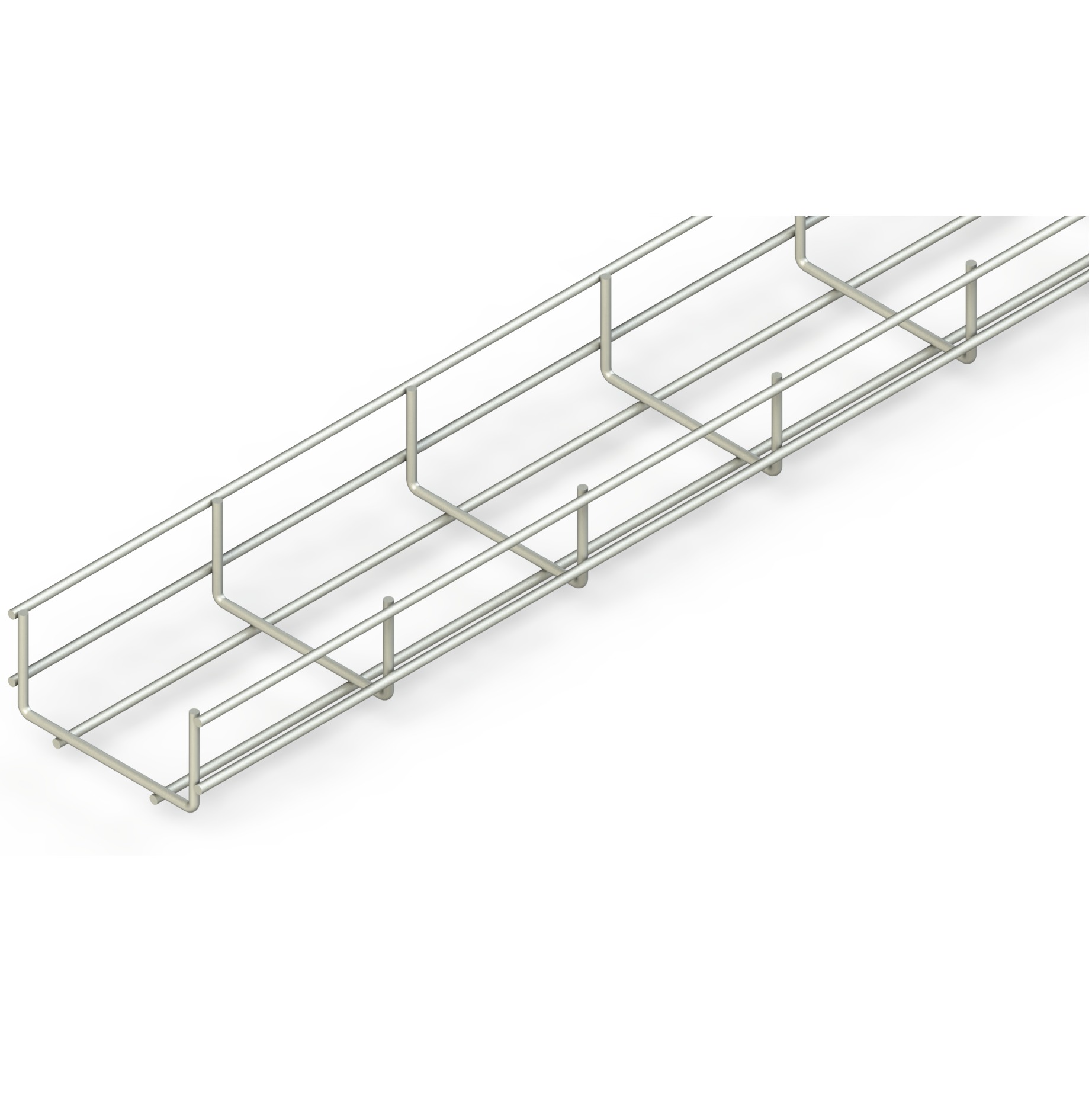 Standart Tipi Tel Kanal W100mm H60mm T5mm L:3000 Elektro Galvaniz