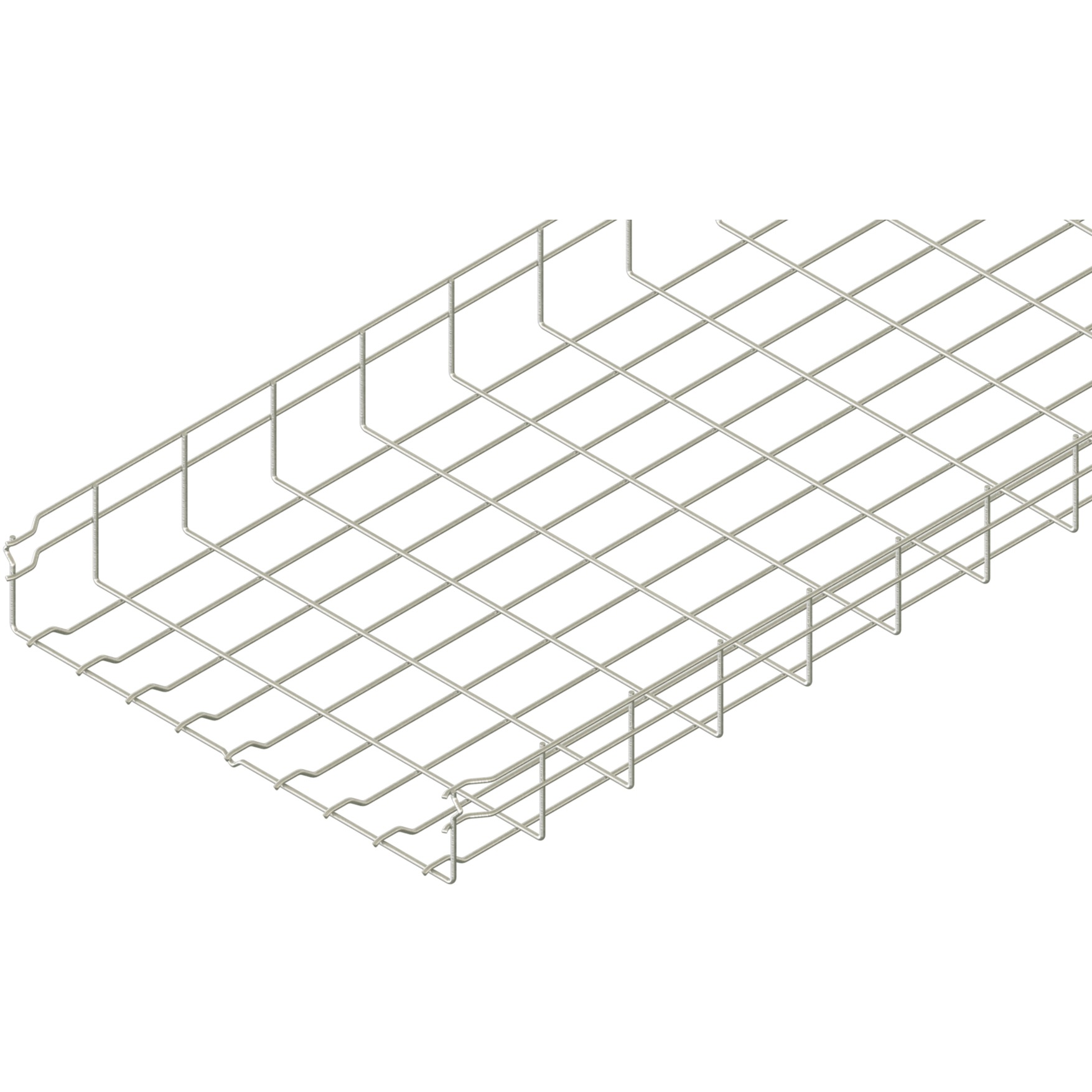 Hızlı Bağlantılı Tel Kanal W450mm H80mm T5mm L:3000 Elektro Galvaniz