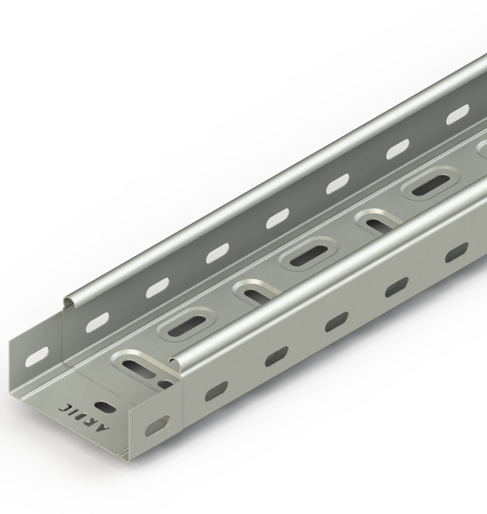 AMF Kablo Tavası W100mm H50mm T0,8mm L:3000mm Sıcak Daldırma