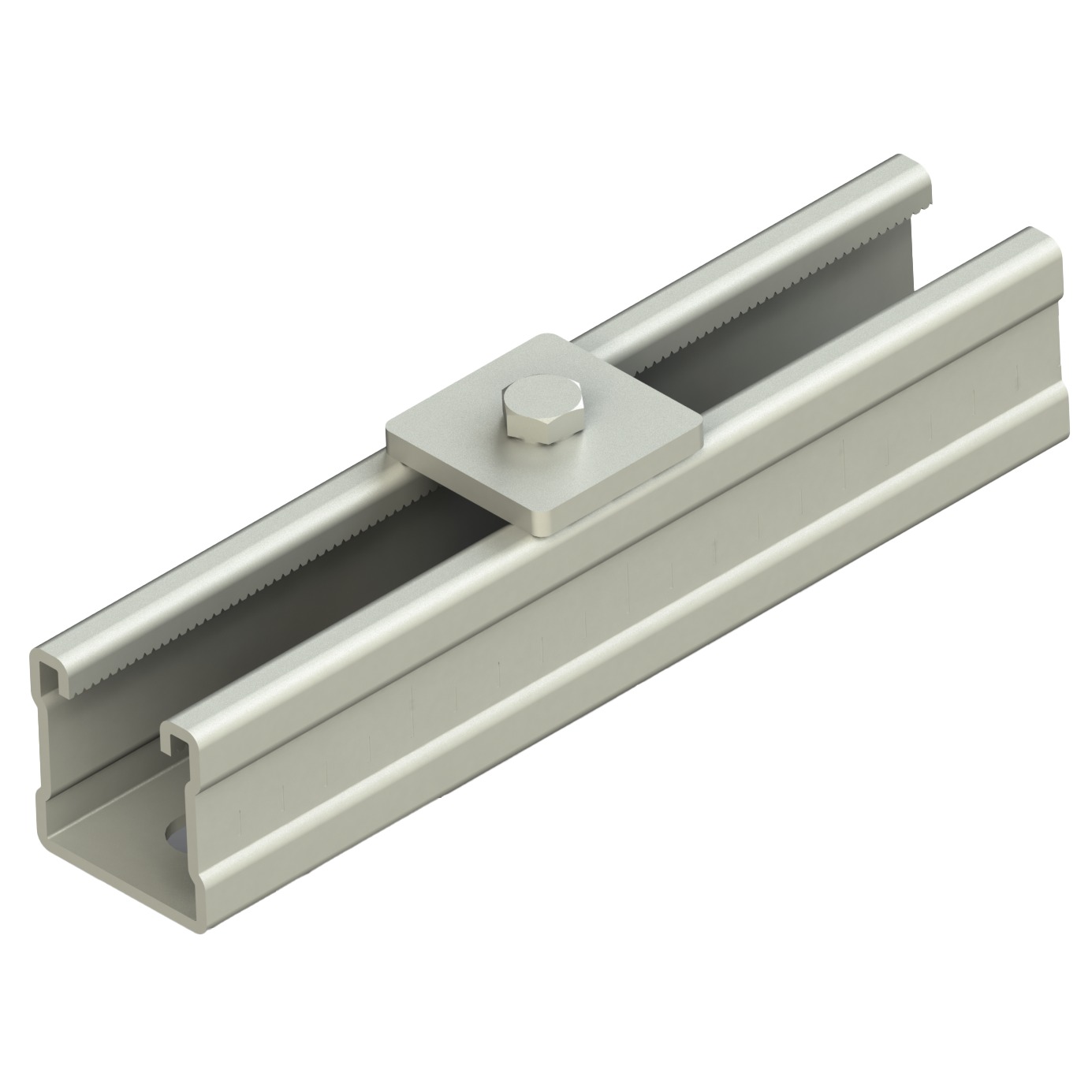 C profil kare birleştirme pulu, T:5mm ( Sıcak Daldırma )
