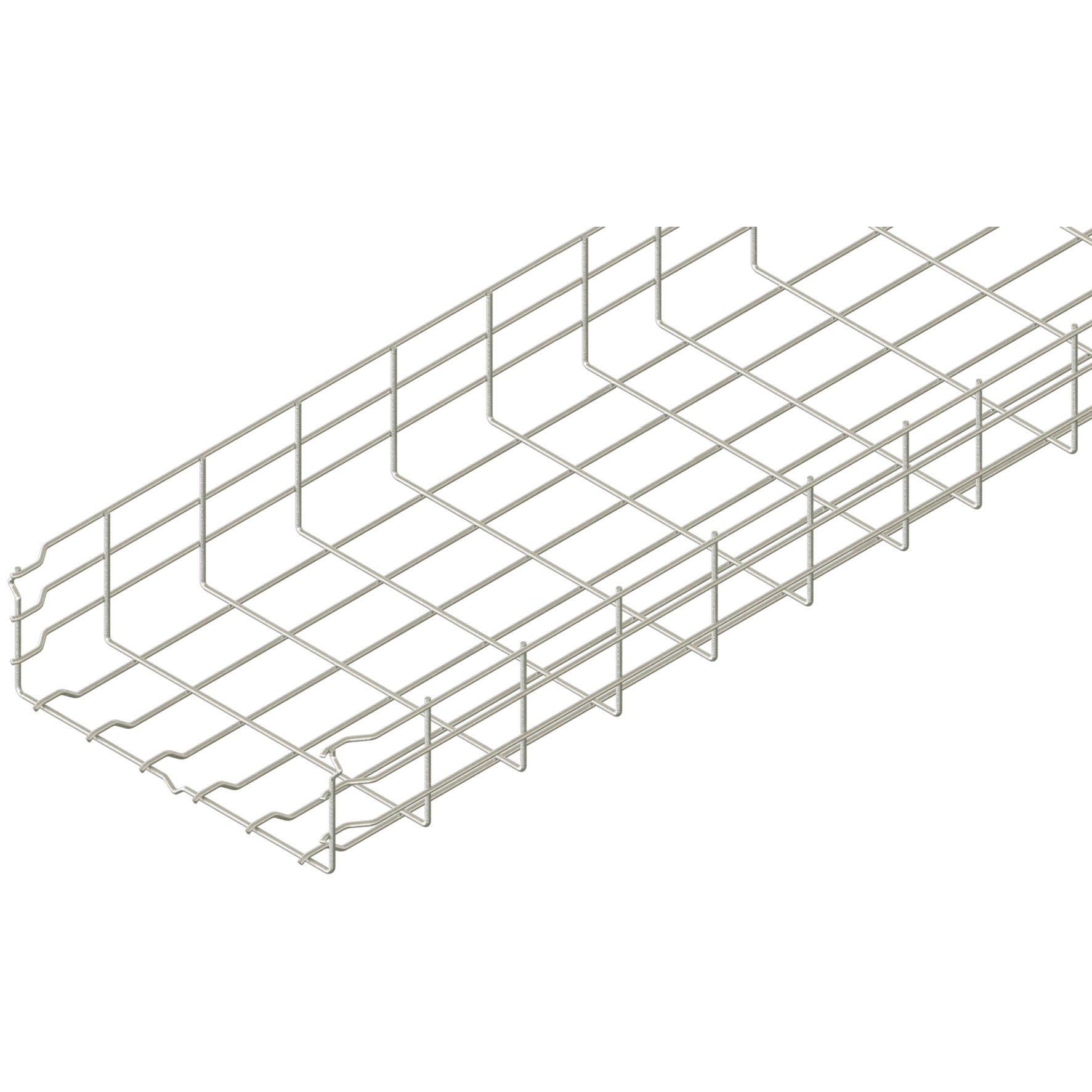 Hızlı Bağlantılı Tel Kanal W300mm H100mm T5mm L:3000 Elektro Galvaniz