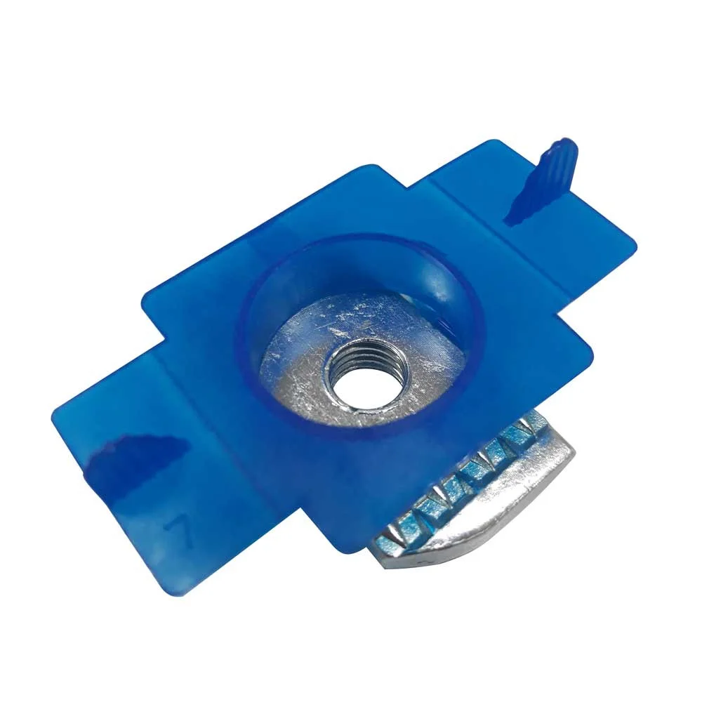 Plastik Klipsli Kanal Somunu, M10, ( Elektro Galvaniz )