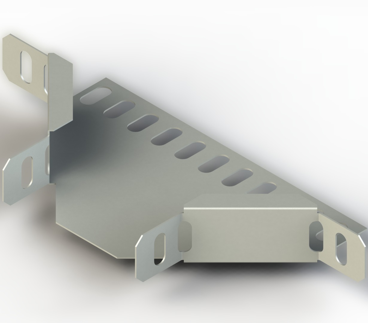 Parçalı T Dönüş W200mm H40mm T1,0mm Pregalvaniz