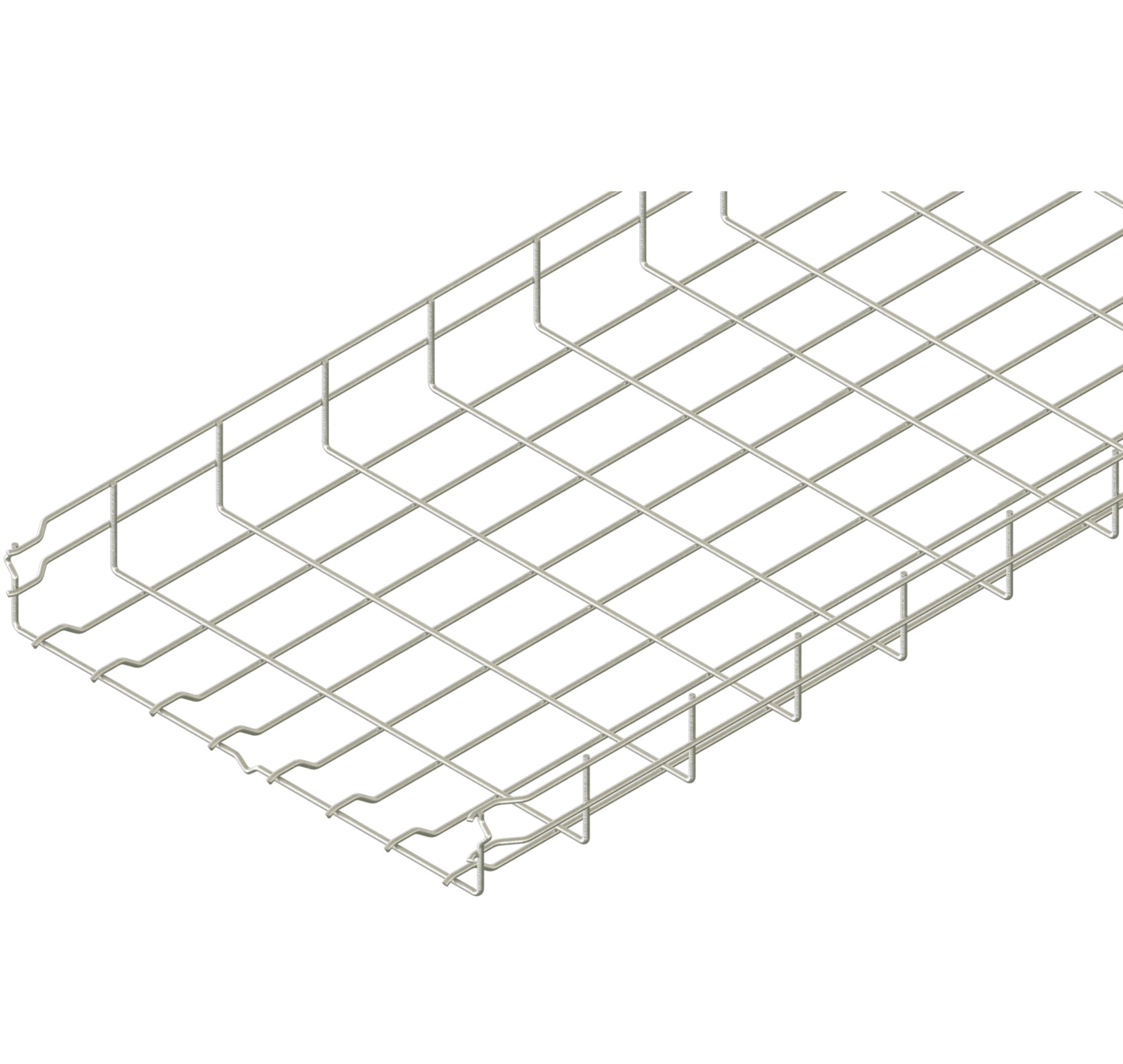 Hızlı Bağlantılı Tel Kanal W400mm H60mm T4mm L:3000 Elektro Galvaniz