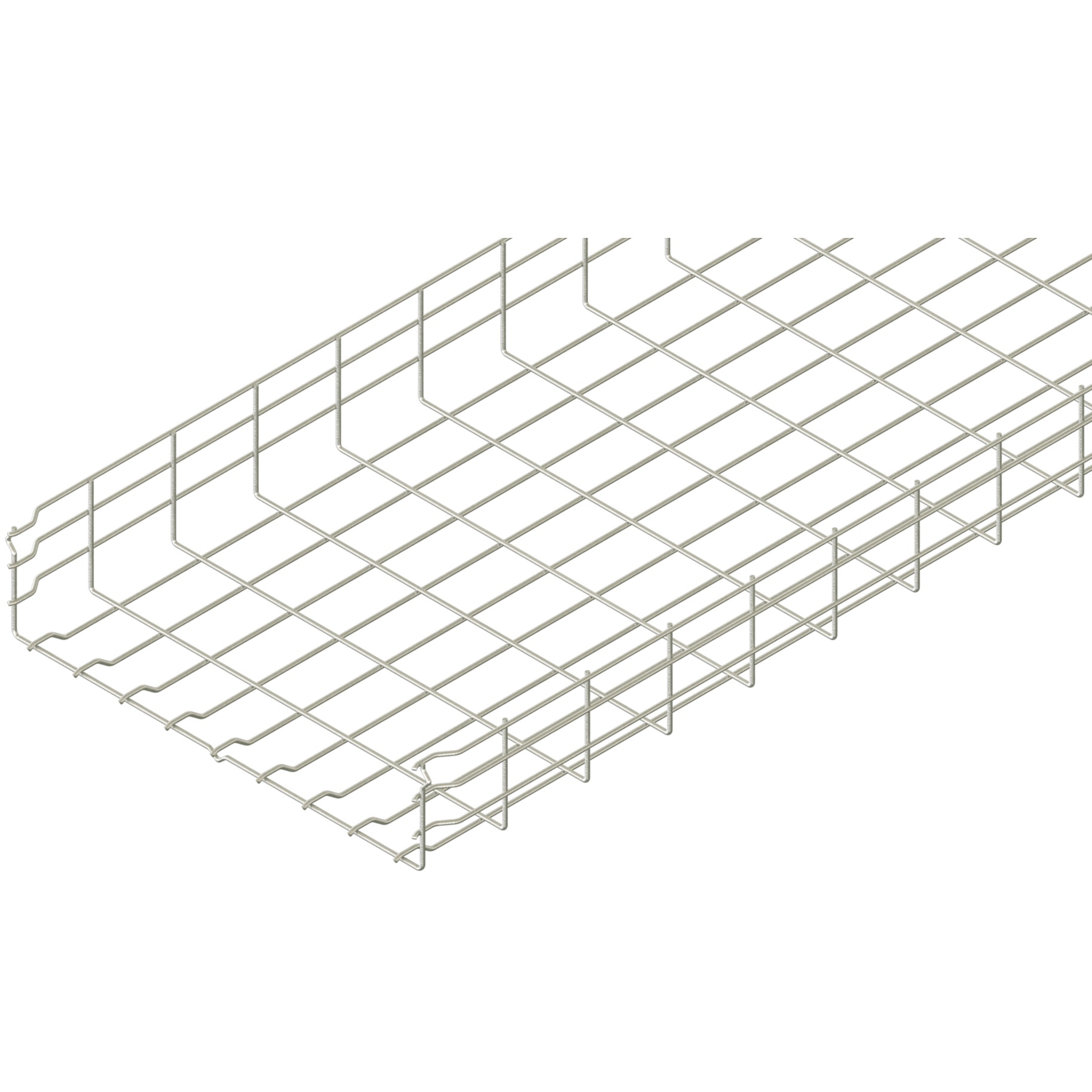 Hızlı Bağlantılı Tel Kanal W450mm H100mm T5mm L:3000 Sıcak Daldırma