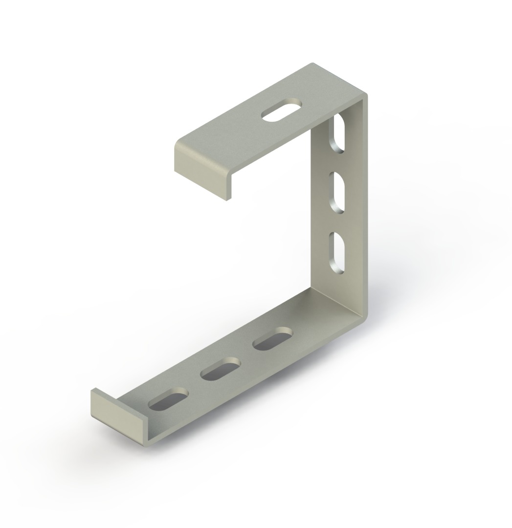 Duvar-Tavan Konsolu L:120mm, T:3mm ( Sıcak Daldırma )