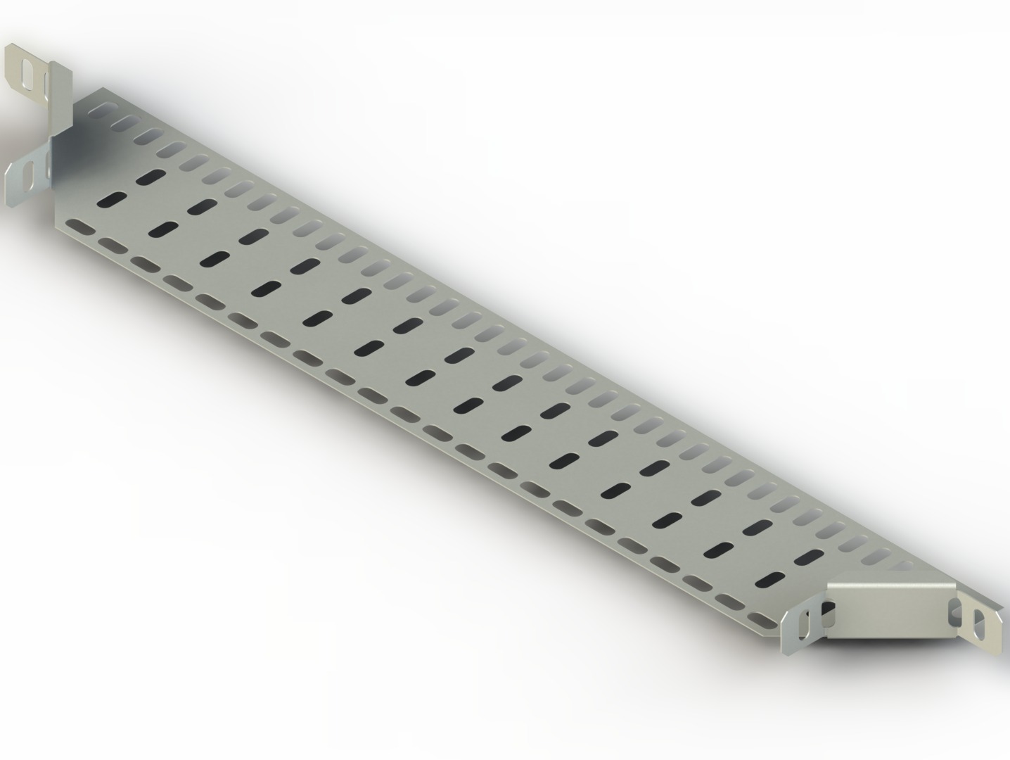 Parçalı T Dönüş W600mm H40mm T1,0mm Sıcak Daldırma