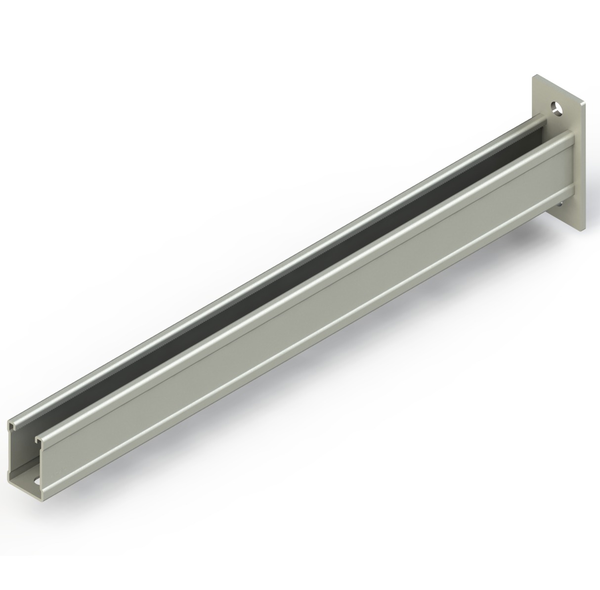 C Destek Konsolu, 41х62mm, L:900mm, T:2mm ( Elektro Galvaniz )