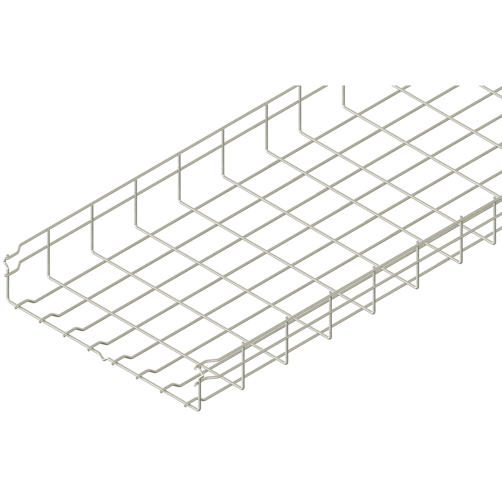 Hızlı Bağlantılı Tel Kanal W400mm H80mm T4mm L:3000 Elektro Galvaniz