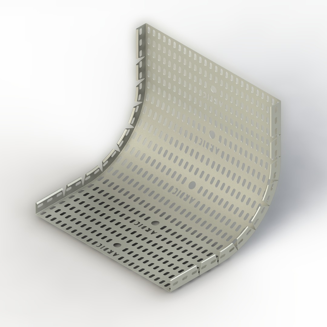 İç-Diç Hareketli bükey W500mm H40mm T1,5mm Sıcak Daldırma