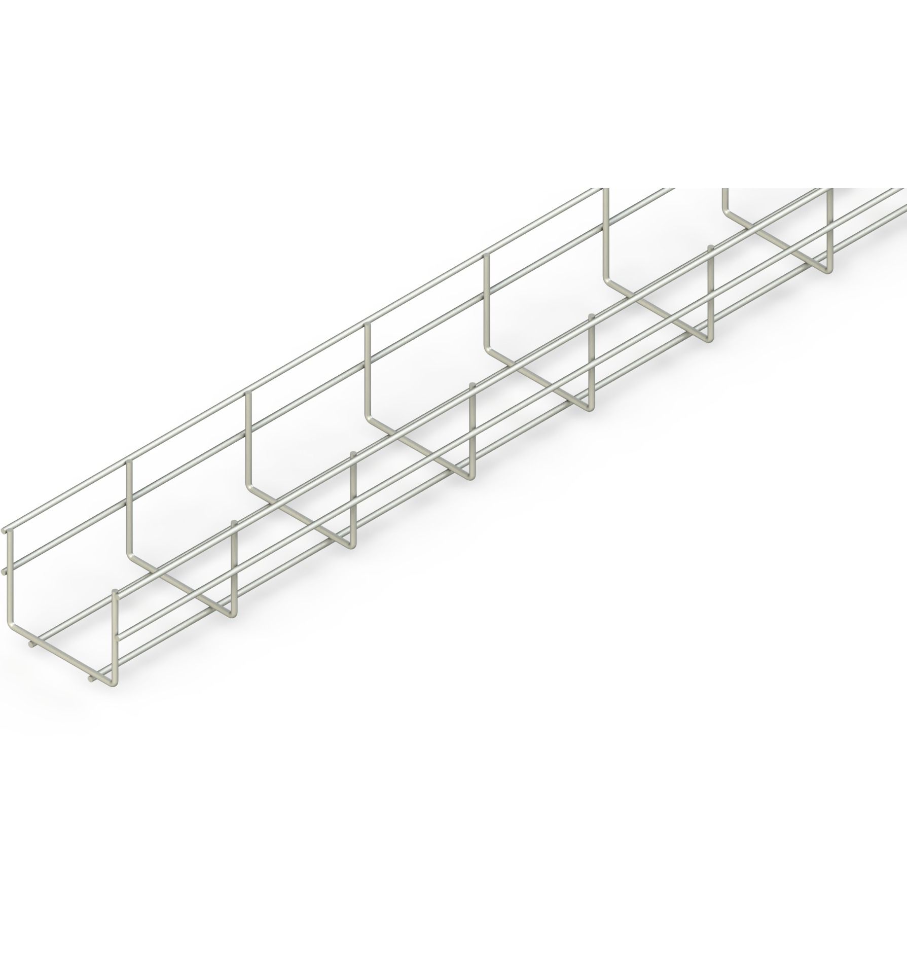 Standart Tipi Tel Kanal W100mm H80mm T4mm L:3000 Elektro Galvaniz