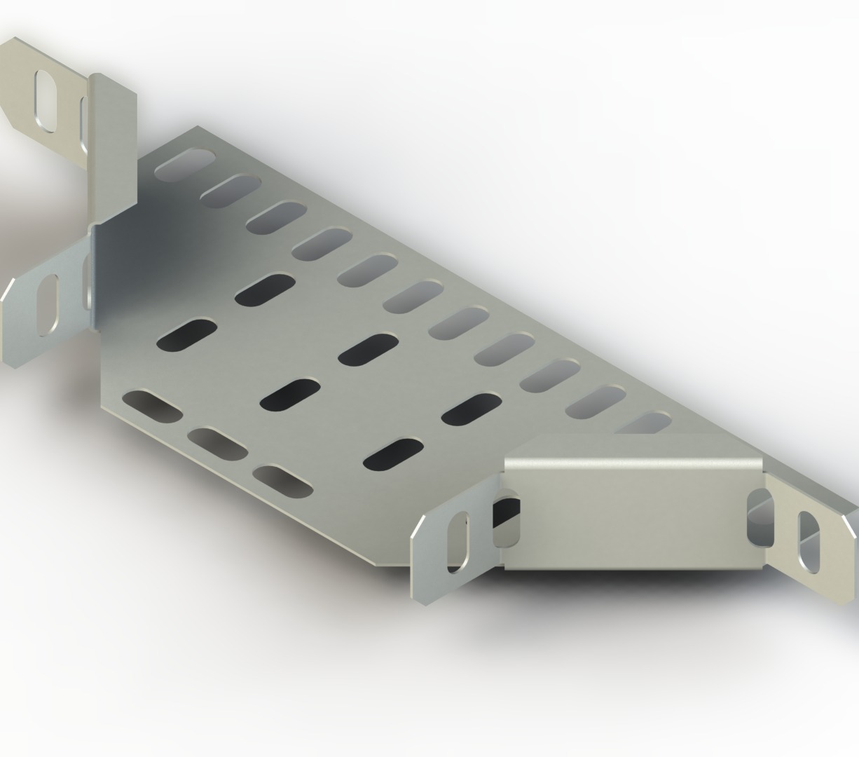 Parçalı T Dönüş W150mm H40mm T1,0mm Pregalvaniz