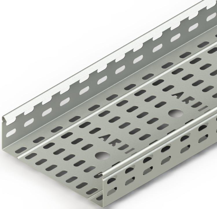 Ağır Hizmet Kablo Tavası W200mm H60mm T2mm L:3000 Pregalvaniz