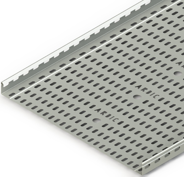 Ağır Hizmet Kablo Tavası W450mm H40mm T1mm L:3000 Pregalvaniz