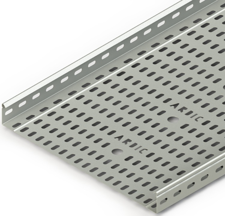 Ağır Hizmet Kablo Tavası W450mm H50mm T1,5mm L:3000 Sıcak Daldırma