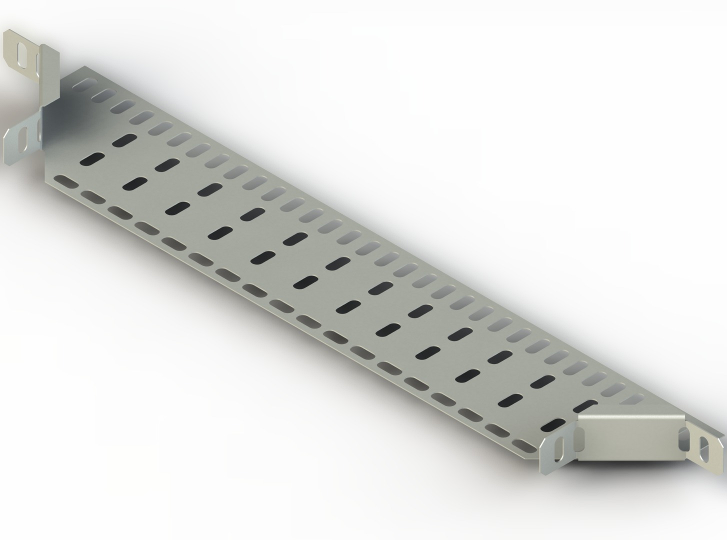 Parçalı T Dönüş W500mm H40mm T1,0mm Pregalvaniz