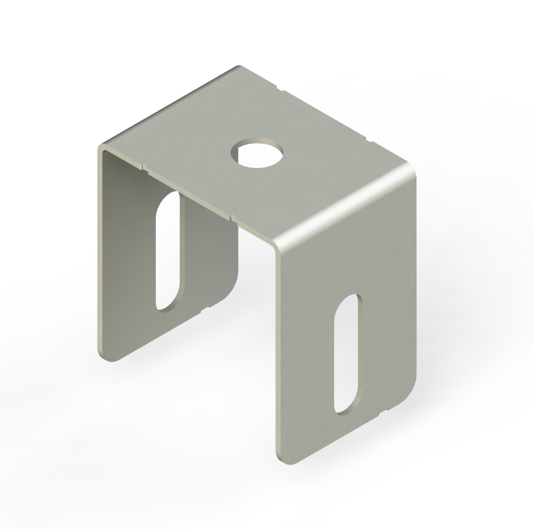 Kablo Tavası Taşıyıcı `L` Tipi W: 50mm, T:1,2mm ( Pregalvaniz )