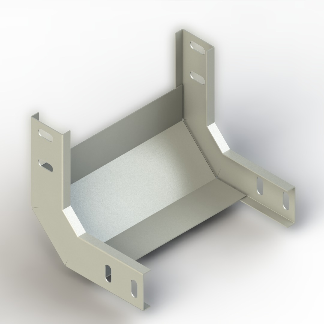 İç Bukey Sabit 90 Derece Dönüş W200mm H40mm T1,2mm Pregalvaniz