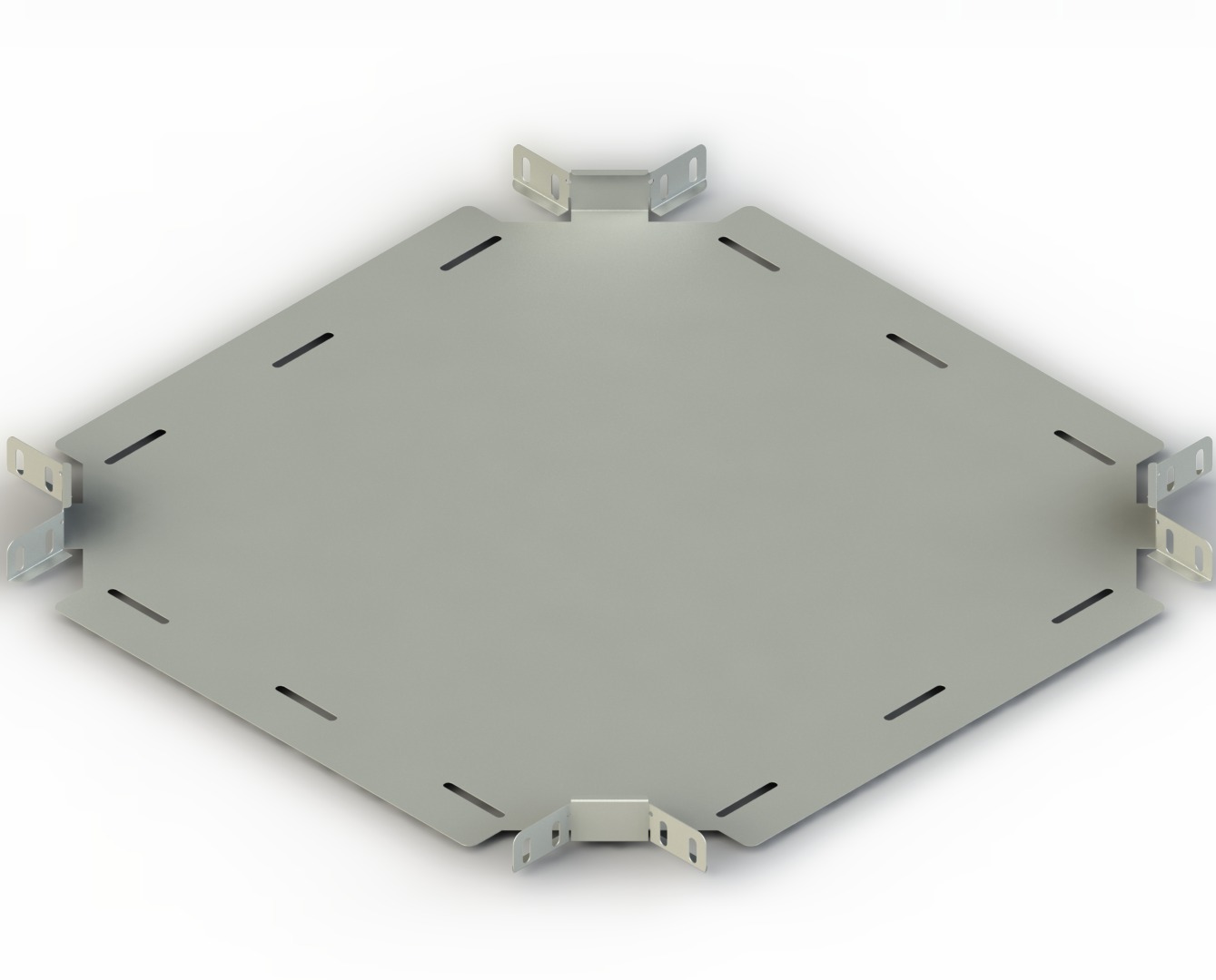 Dörtlü Dönüş W600mm H40mm T1,5mm Pregalvaniz